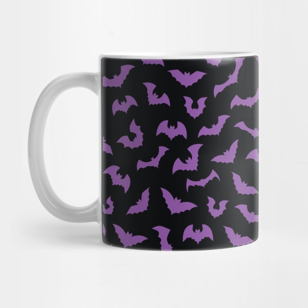 Purple bats goth by UniFox